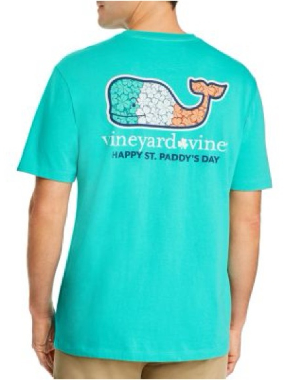 Men's Vineyard Vines St. Paddy's Day Pocket
T-shirt- L